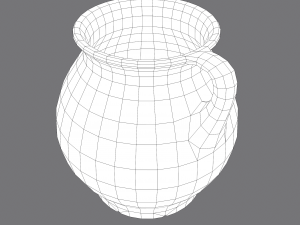 Medieval chamber pot 3D Модель