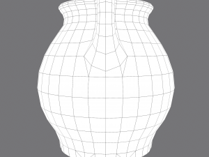 Medieval chamber pot 3D Модель