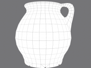 Medieval chamber pot 3D Модель