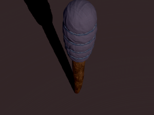 medieval style torch 3Dモデル