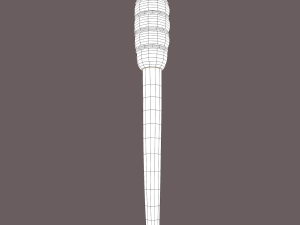 medieval style torch 3Dモデル