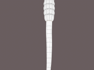 medieval style torch 3Dモデル