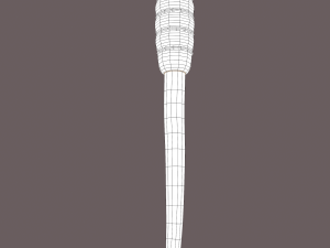 medieval style torch 3Dモデル