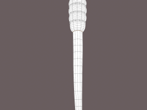 medieval style torch 3Dモデル