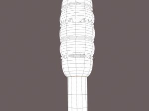 medieval style torch 3Dモデル