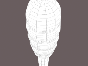 medieval style torch 3Dモデル