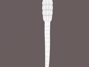 medieval style torch 3Dモデル