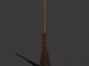 Medieval style broom 3D Модель