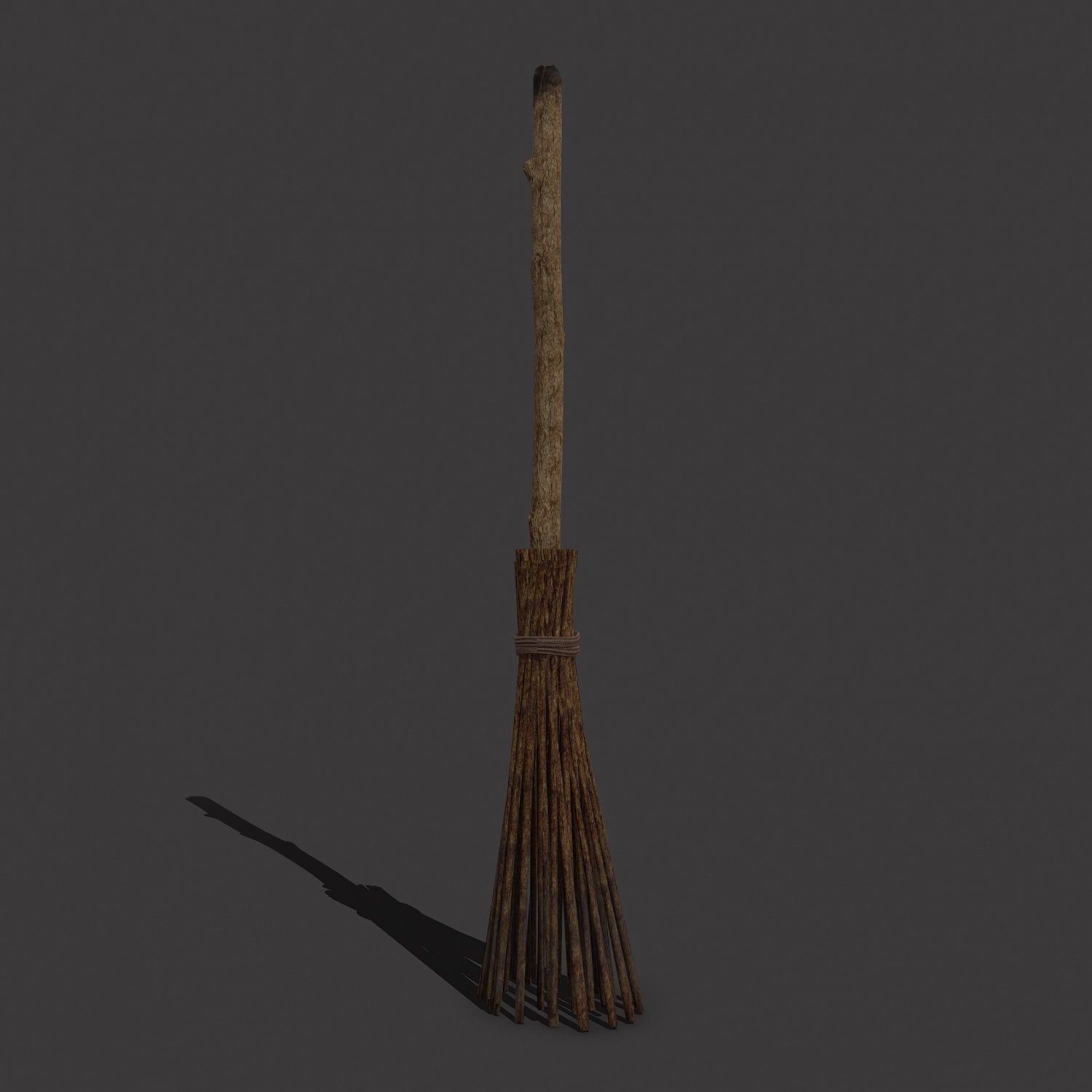 Medieval Style Broom 3d Model In Household Items 3dexport