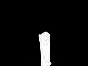 Medieval style broom Modelo 3D