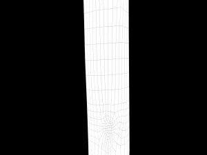 Scopa in stile medievale Modello 3D