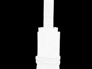 Scopa in stile medievale Modello 3D