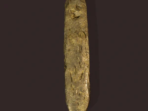 milieu de lingot d'or Modèle 3D