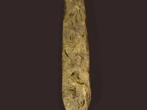 milieu de lingot d'or Modèle 3D