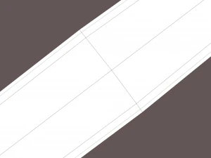 milieu de lingot d'or Modèle 3D