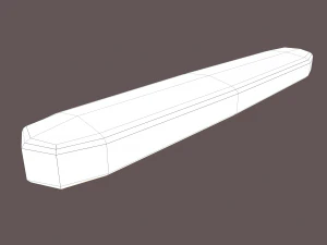 milieu de lingot d'or Modèle 3D