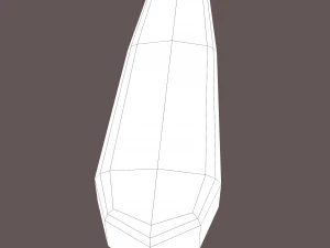 milieu de lingot d'or Modèle 3D