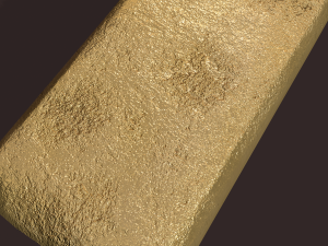 gold ingot small 3D 모델