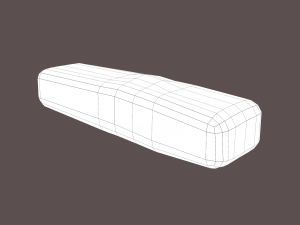 gold ingot small 3D 모델