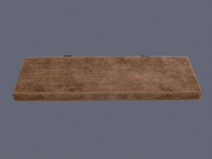 wooden mini shelf Modèle 3D