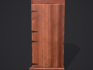 Medieval style wardrobe Modelo 3D