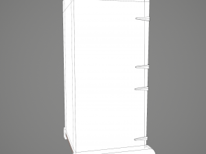 Medieval style wardrobe Modelo 3D