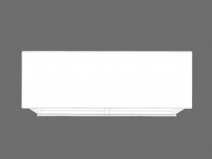 Wooden storage bin Model 3D