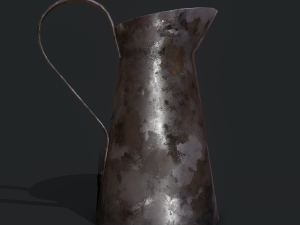 Medieval style pitcher 3D Model