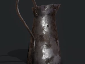 Medieval style pitcher 3D Model