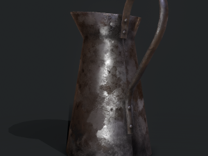 Medieval style pitcher 3D Model