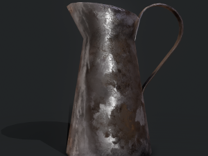 Medieval style pitcher 3D Model
