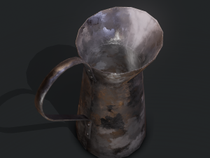Medieval style pitcher 3D Model