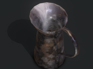 Medieval style pitcher 3D Model
