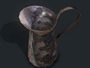 Medieval style pitcher 3D Model