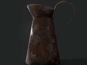 Medieval style pitcher 3D Model