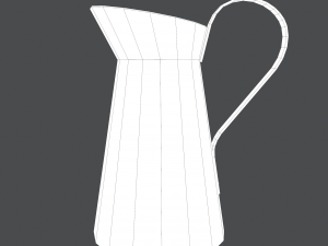 Medieval style pitcher 3D Model