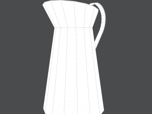Medieval style pitcher 3D Model
