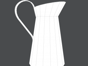 Medieval style pitcher 3D Model