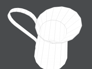 Medieval style pitcher 3D Model