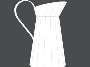 Medieval style pitcher 3D Model