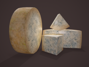 Gorgonzola cheeses 3D Model