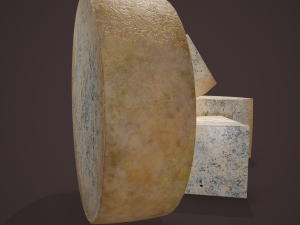 Gorgonzola cheeses 3D Model