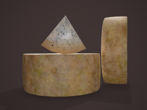 Gorgonzola cheeses 3D Model