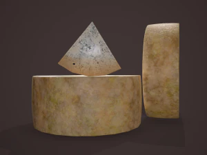 Gorgonzola cheeses 3D Model