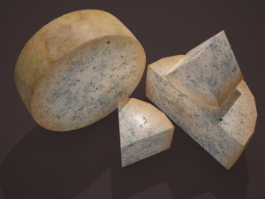 Gorgonzola cheeses 3D Model