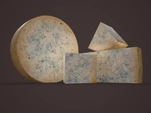 Gorgonzola cheeses 3D Model