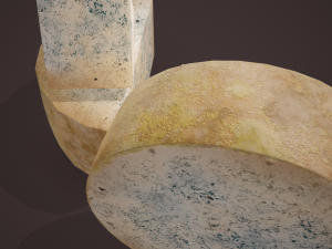 Gorgonzola cheeses 3D Model