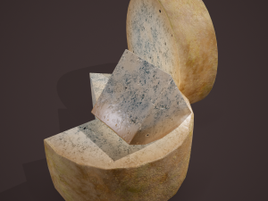 Gorgonzola cheeses 3D Model