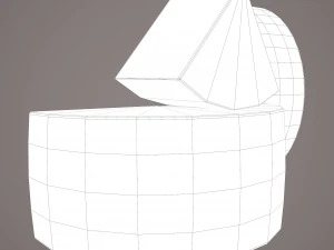 Gorgonzola cheeses 3D Model