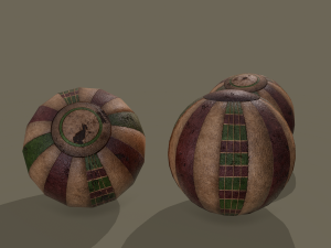 Medieval toy balls 3D Модель